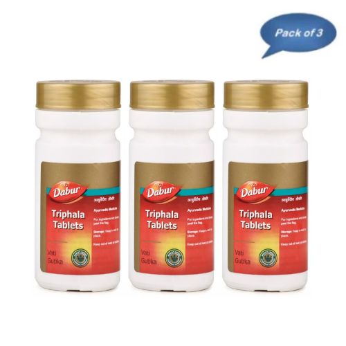 Dabur Triphala 60 Tablets (Pack of 3)