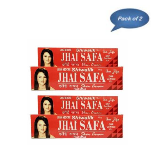 Shiwalik Pharmaceuticals Jhai Safa Skin Cream 15 Gm(Pack of 2)