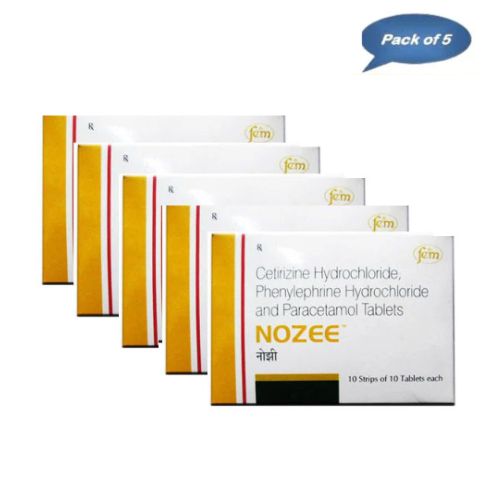 Dabur Nozee 10 Tablets (Pack Of 5)