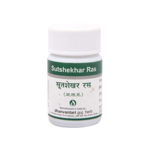 Dhanvantari Guj. Herb Sutshekhar Ras 60 Tablets