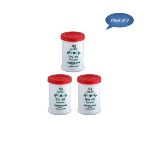 Zandu Mugdha Rasa 35 Tablets (Pack Of 3)