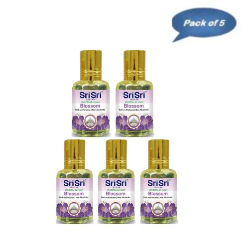 Sri Sri Tattva Blossom Roll On Perfume 10 Ml (Pack of 5)