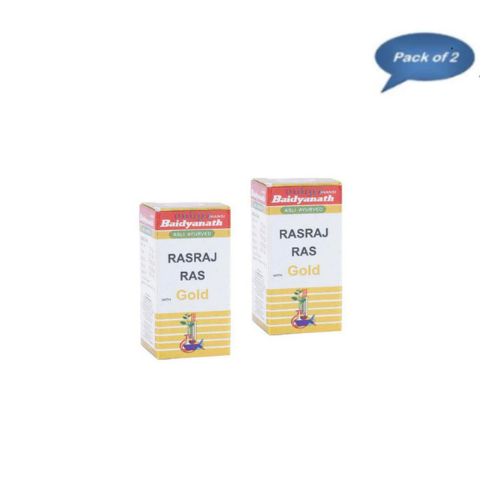 Baidyanath (Jhansi) Rasraj Ras 5 Tablets pack of 2