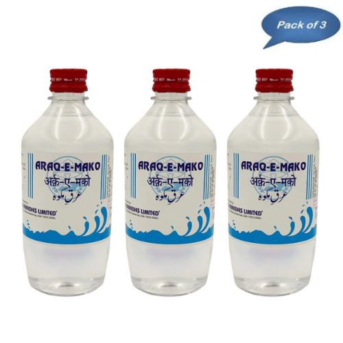 Rex Remedies Araq-E-Mako 500 Ml (Pack of 3)
