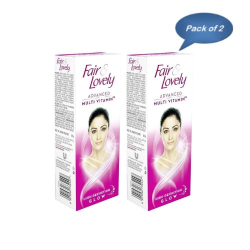 Hindustan Unilever Limited Glow & Lovely Cream 50 Gm (Pack of 2)