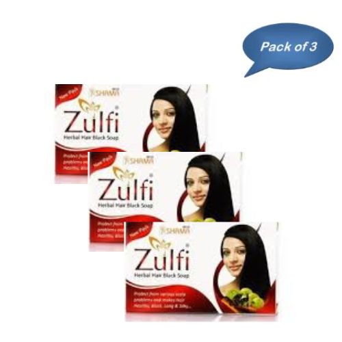 New Shama Zulfi Soap 75 Gm (Pack Of 3)