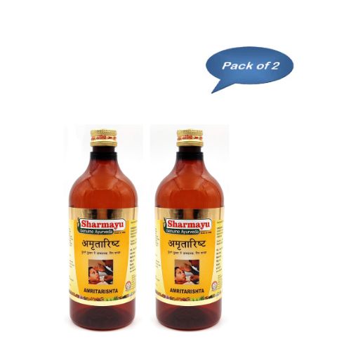 Sharmayu Amritarishta 450 Ml (Pack Of 2)