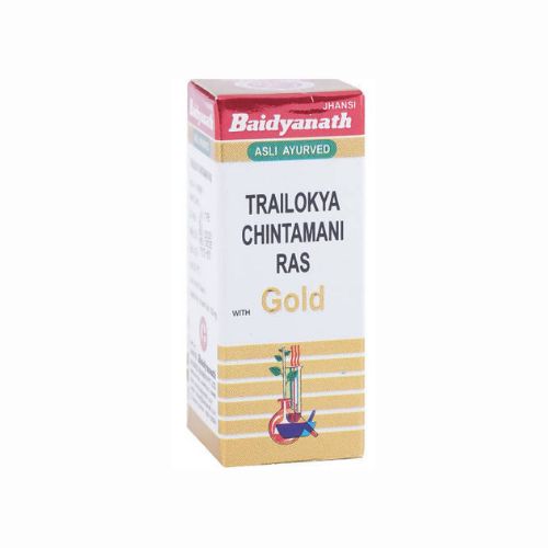 Baidyanath (Jhansi) Trailokya Chintamani Ras 10 Tablets