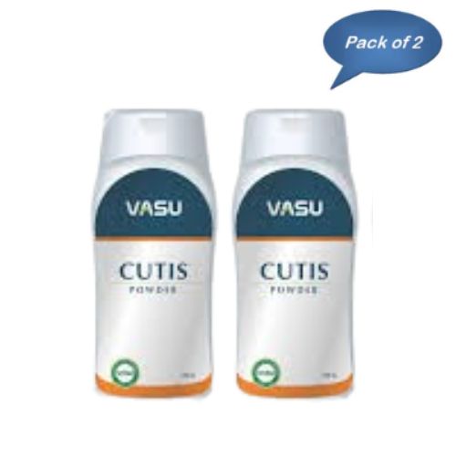 Vasu Cutis Dusting Powder 100 Gm (Pack of 2)