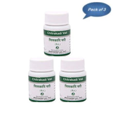 Dhanvantari Guj. Herb Chitrakadi Vati 60 Tablets (Pack of 3)