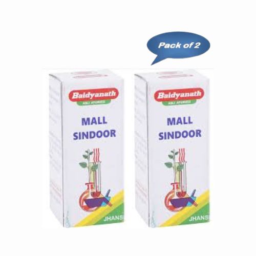 Baidyanath (Jhansi) Mall Sindoor 1 Gm (Pack of 2)