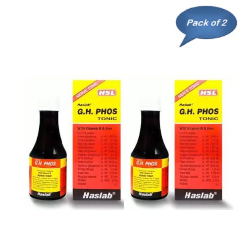 Haslab G.H. Phos Tonic 115 Ml (Pack of 2)