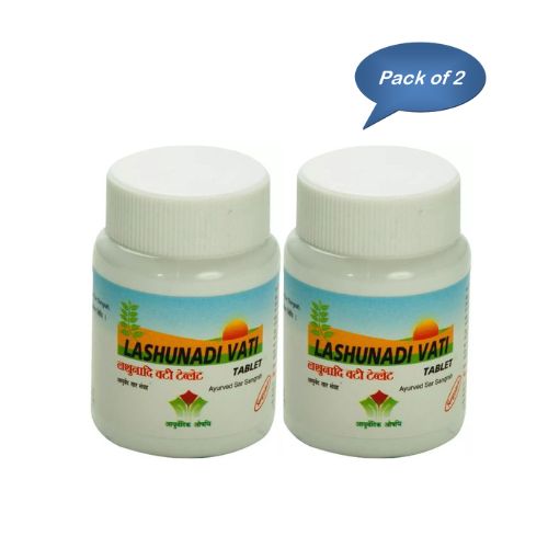 Nagarjun (Gujarat) Lashunadi Vati 60 Tablets (Pack Of 2)