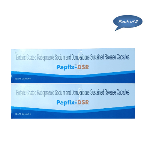 Oziel Pepfix-Dsr 10 Capsules (Pack Of 2)