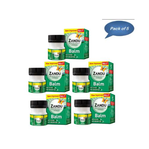 Zandu Balm 50 Ml(Pack of 5)