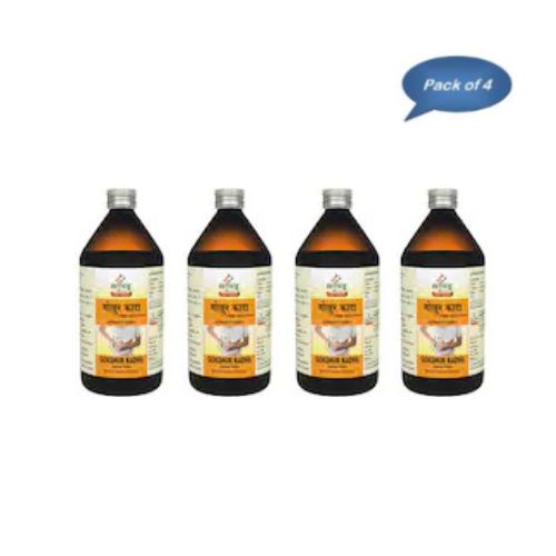 Sandu Pharmaceuticals Bhunimbadi Kadha 450 Ml(Pack of 4)