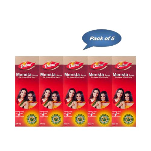 Dabur Mensta Syrup 200 Ml (Pack of 5)