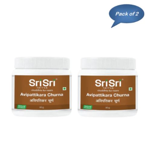 Sri Sri Tattva Avipattikara Churna 80 Gm (Pack of 2)