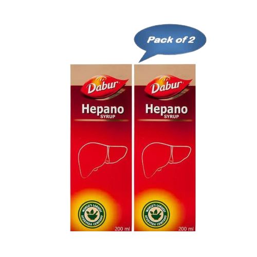 Dabur Hepano Syrup 200 Ml (Pack of 2)