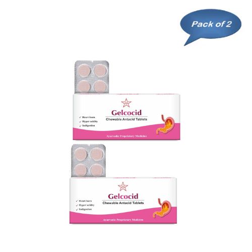Skm Siddha Gelcocid 30 Tablets(Pack of 2)
