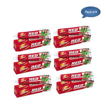 Dabur Red Paste 200 Gm - Pack of 6 | Ayurvedic 13-Herb Toothpaste for Gum Health, Cavity Protection & Fresh Breath