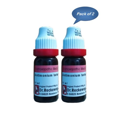 Dr. Reckeweg & Co. Antimonium Tartaricum 30 11 Ml (Pack Of 2)