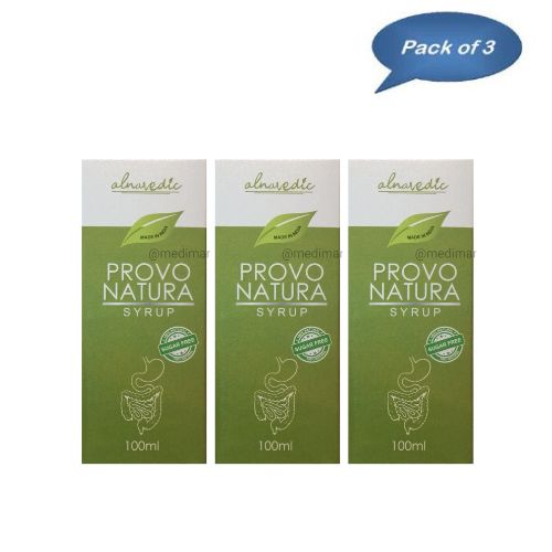 Alnavedic Provo Natura Syrup 100 Ml (Pack of 3)