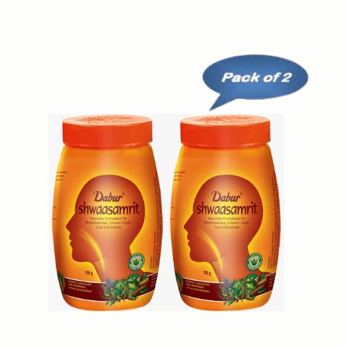 Dabur Shwaasamrit 400 Gm (Pack of 2)