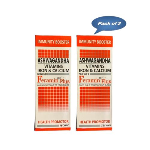 Technopharm Pvt Ltd Feramin Plus 200 Ml (Pack of 2)