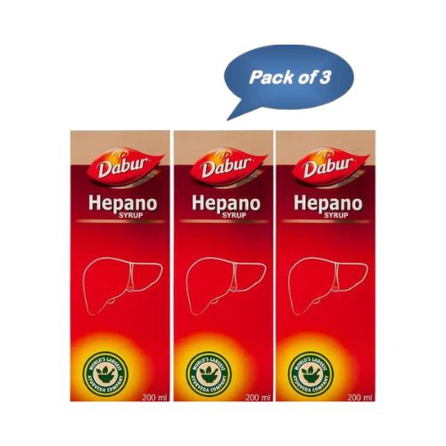 Dabur Hepano Syrup 200 Ml (Pack Of 3)