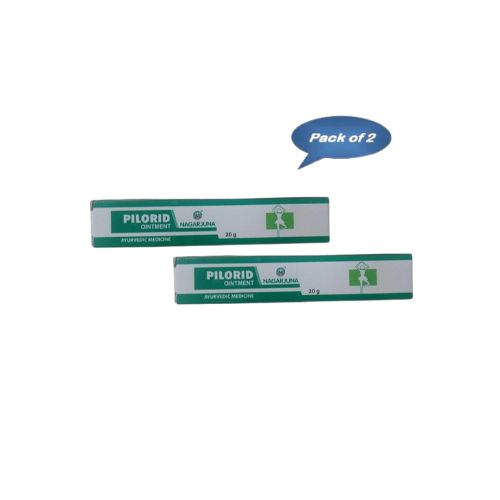 Nagarjuna Ayurveda Pilorid Ointment 20 Gm ( Pack of 2)