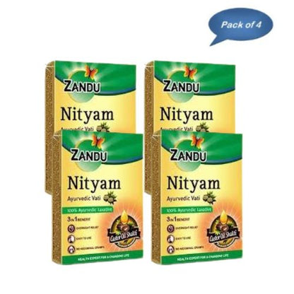 Zandu Nityam 10 Tablets (Pack Of 4)