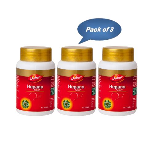 Dabur Hepano 60 Tablets (Pack Of 3)