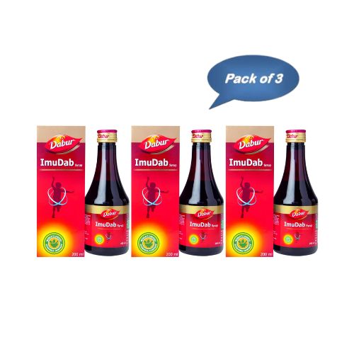 Dabur Imudab Syrup 200 Ml (Pack of 3)