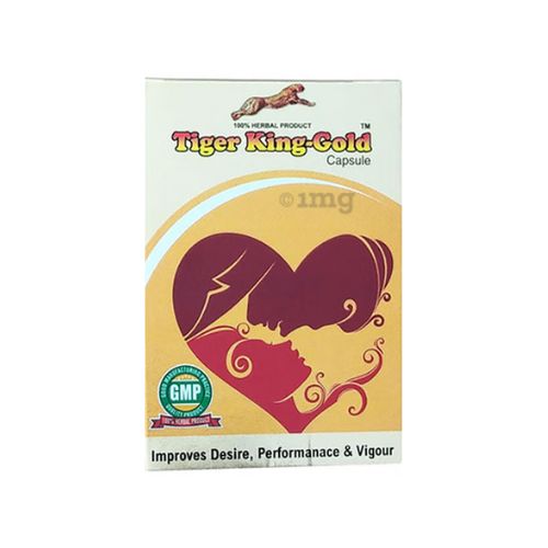 Naman Ayurveda Tiger King Gold 10 Capsules