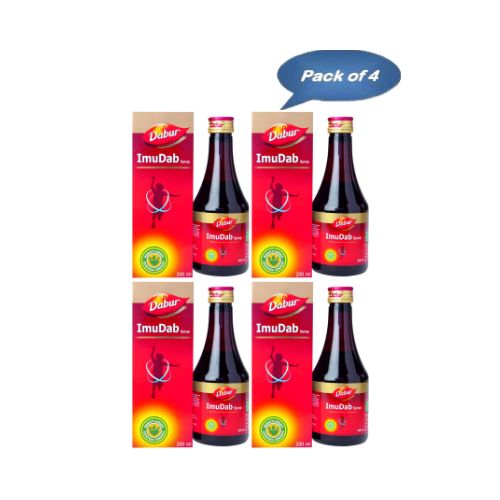 Dabur Imudab Syrup 200 Ml (Pack Of 4)