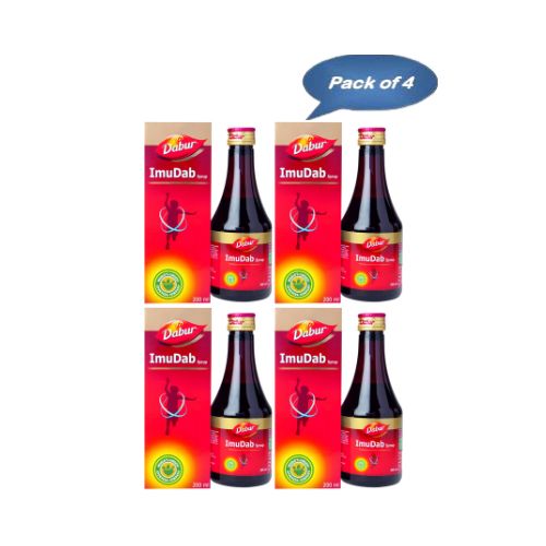 Dabur Imudab Syrup 200 Ml (Pack of 4)