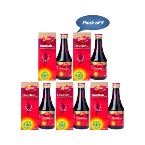 Dabur Imudab Syrup 200 Ml (Pack of 5)