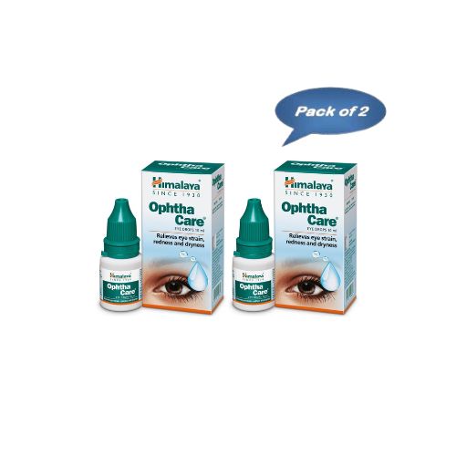 Himalaya  Ophtha Care Eye Drops 10 Ml (Pack Of 2)