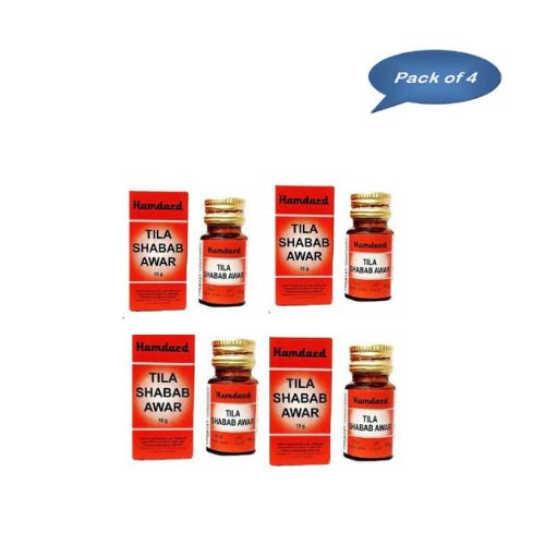 Hamdard Tila Shabab Awar 10 Gm (Pack of 4)