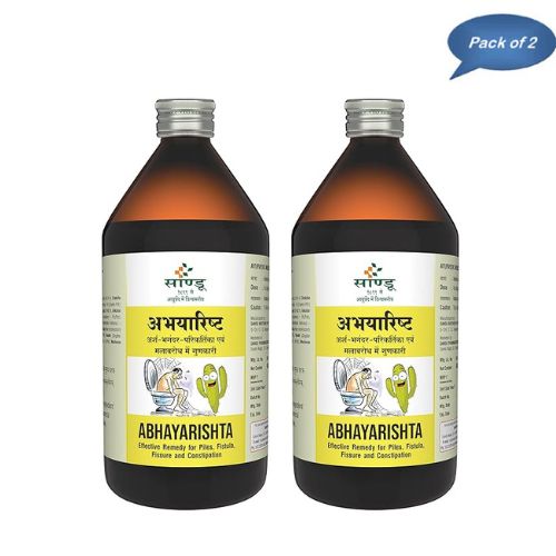 Sandu Pharmaceuticals Abhayarishta 450 Ml (Pack of 2)