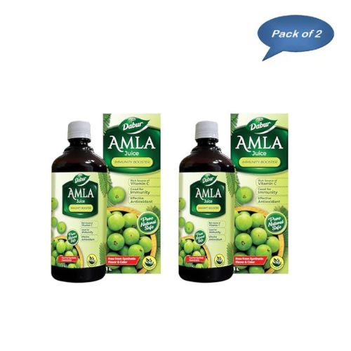 Dabur Amla Juice 1 Ltr(Pack of 2)
