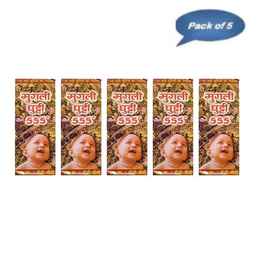 Shri Ram Ayurveda Bhawan Mugli Ghutti 555 100 Ml (Pack Of 5)