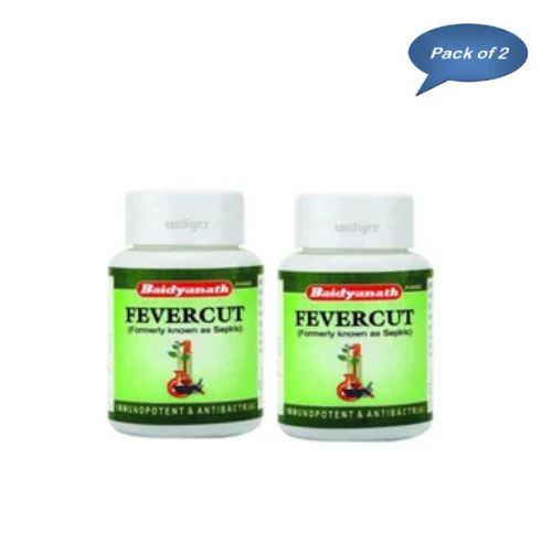 Baidyanath (Jhansi) Fevercut 100 Tablets(Pack of 2)