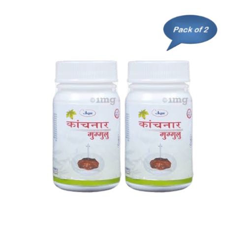 Unjha Ayurvedic Pharmacy Kanchnar Guggulu 60 Tablets (Pack of 2)