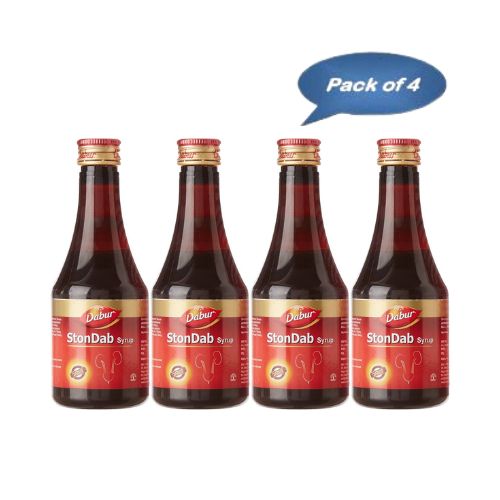 Dabur Stondab Syrup 200 Ml (Pack of 4)