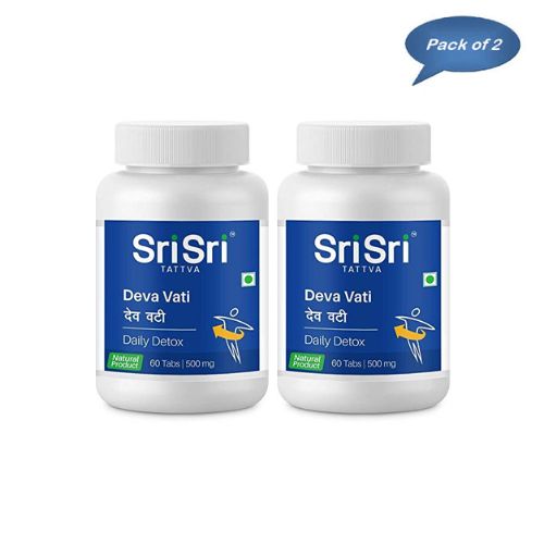 Sri Sri Tattva Deva Vati 60 Tablets (Pack of 2)