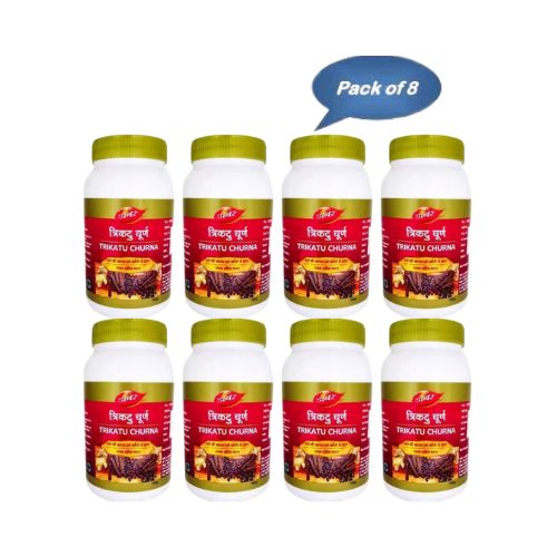 Dabur Trikatu Churna 100 Gm (Pack 0f 8)