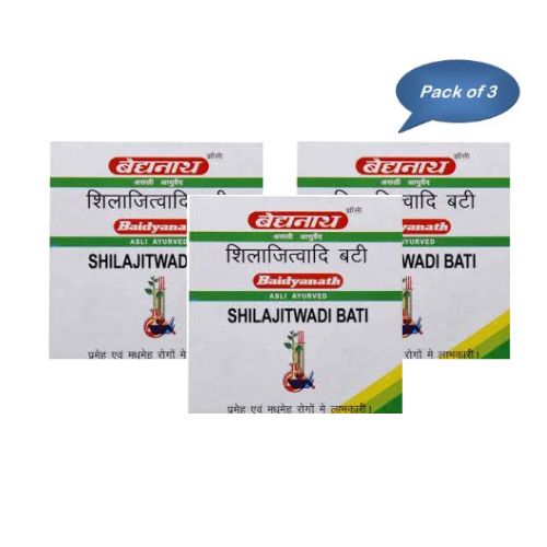 Baidyanath (Jhansi) Rajahpravartani Bati 20 Tablets (Pack of 3)
