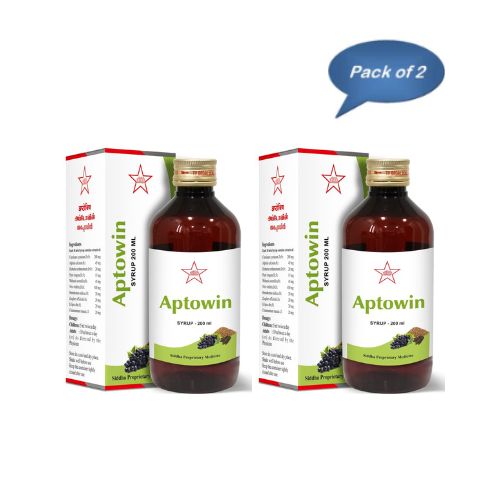 Skm Siddha Aptowin Syrup 200 Ml (Pack of 2)